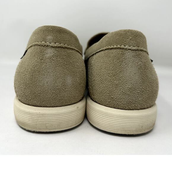 Eastland Men\'s Baldwin Loafer Shoes Sand Nubuc, Size 9 M Pull-On Suede Upper